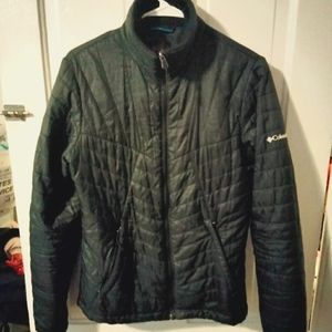 Columbia Omni-Heat zippered coat .woman's medium